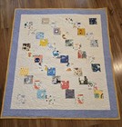 Baby Boy Quilt Handmade New