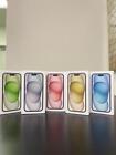 Original Apple Iphone 15 15 Plus Pro Max Retail Box With Usb-c Charging Cable