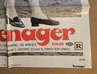 Teenager 1974 Genuine Folded  27 x41  One-sheet Movie Poster Exploitation 74 284