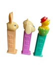 Vintage Lot Of 12 Pez Dispensers Pumpkin Lamb Bunny Chick Eeyore Piglet Tmnt