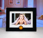 Birthstone Picture Frame - Personalized Baby Photo Frame -unique Nursery Decor