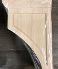 Ekena Millwork Fluted Mission Corbel  7    X 7 1 2    X 13    Natural Wood  Unfinished