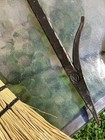 Antique Wrought Iron  Fireplace Tools Estate Find Strange Look