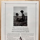 1991 Gilbey   s Gin 20   s Classic Hamptons Vintage Print Ad Alcohol Advert Art