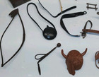 Vintage Marx Johnny Best Of The West Cowboy Indian And Other Accessories Lot 3