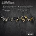 Kohler K-14377-2mb Purist Toilet Paper Holder Vibrant Brushed Moderne Brass