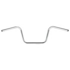 Chrome 1  Ape Hanger Handlebars 12    Rise  34 5    Width  8    Center Fits For Harley