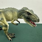 Mojo Dino Green T-rex Tyrannosaurus Prehistoric Dinosaur Model Figure Moving Jaw