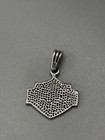 Harley Davidson Necklace Pendant 925 Sterling Silver  New Handmade  925 Stamped