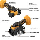 3 Inch Cut Off Tool For De-walt 20v Battery  Tile Cutter 19500rpm  3 Saw 3    B   
