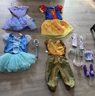 15-piece Disney Princess Dress Up pretend Play Set Size 4-6