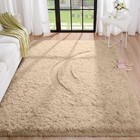 Luxury Shaggy Area Rug Fluffy Soft Carpet Bedroom Living Room Anti Slip Mat