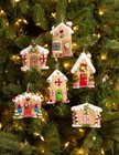 Bucilla Felt Ornaments Applique Kit Set Of 6-candy Christmas Cottages 5a002dc6-1