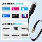 6p4c Rs232 Serial Cable With Ftdi-ft232 Chip Adapter For Apc Pdu Ups 6 5ft   2m