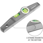 Workpro Spirit Level Set 3 Pieces 9  Torpedo Level 16    24  Box Beam Spirit Level