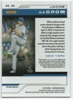 Jacob Degrom 2019 Panini Chronicles Baseball Obsidian  55 Mets