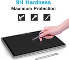 Scratch Resistant Tempered Glass Protector For Microsoft Surface Book 2 3 15   E