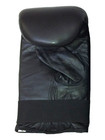 Martial Sports Vintage Boxing Bag Gloves In Genuine Leather For Training - Black