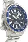 Citizen Promaster Fugu Automatic Diver 200m Blue Bezel Black Dial     Ny0098-84e