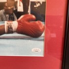 Mike Tyson Autographed 16x20 Picture Framed   Jsa Coa Plus 5 X 7 Of Him Signing