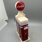 Vtg  1993 Coca Cola Salt   Pepper In Gas Pump Holder Machine Dispenser Styled C1