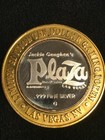 Rare Las Vegas  10 Chip Token 999 Fine Silver Limited Edition Plaza Hotel Casino
