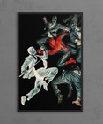 Spider-man Marvel Comics Action Battle Art Print Poster Wall Decor 11x17