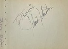Eddie Albert   Johnnie Johnston Dual Autograph Signed 1940s Vintage Album Page 
