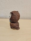 Vintage Owl Figurine Small Mini Made In Taiwan Tabletop Mid Century Modern