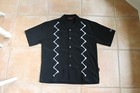 Nikki Sixx Dragonfly Clothing Shirt Motley Crue Bones Skull Dress Button Bass