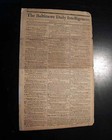 Rare 18th Century Baltimore Md Maryland Original 1794 Old Antique Newspaper  
