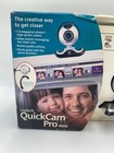 Logitech Quick Cam Pro 4000 Built In Microphone Webcam Silver Usb 2 0 New In Box