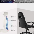 Massage Office Chair Ergonomic Video Game Chairs Adjustable Reclining Computer C