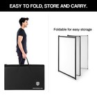 Proreck Dj Event Booth Facade Foldable Panels With Carry Bag Portable Set