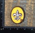 Vintage Boy Scouts Rank Patch Badge Bsa Yellow brown