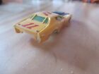 Vintage Aurora Slot Car Body Only Yellow Dodge Challenger