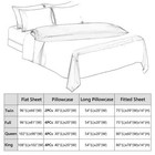 7pcs Soft Satin Sheet Set Faux Silk Bedding Sheets Long Pillowcase Deep Pocket