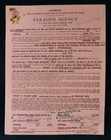 Muddy Waters rare Signed Concert Contract old Chicago Blues mckinley Morganfield