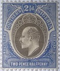 Travelstamps   1907 Southern Nigeria Stamps Sc  24  Mint Og Hinged  2 1 2d