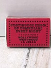 Vintage Matchbook The Comedy Store Unstruck Slider Box W  Matches California
