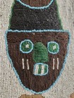 Vtg  Nigerian  Yoruba Glass Beaded Diviner s Bag 