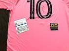 Lionel Leo Messi Autographed Adidas Dri-fit New Soccer Jersey W coa