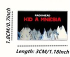 Radiohead Enamel Pin Kid A Mnesia Alternative Hat Backpack Badge Brooch Lapel  