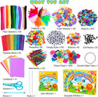 Kids Craft Supplies Kit All In One Art Set With 3200 Pieces For Learning