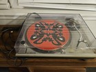Technics Sl-1200mk2 Silver With Dust Cover And Hinges Direct Drive Dj Turntable