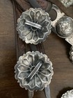 Large Loop Back Conchos Sterling Stamped For Headstall Spurs Bridle Belt