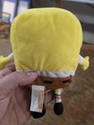  x2  Vintage Spongebob Squarepants Beanie Plush Stuffed Toys Lot