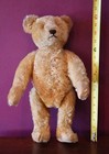 Antique Steiff Vintage Teddy Germany 16    Pre War Gold  Bear 1930s Ff Button 