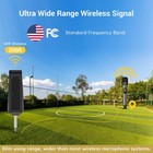 Professional Uhf Handheld Microphone System Wireless Mic Karaoke W  Usb Receiver