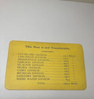 Cleveland Cincinnati Chicago St  Louis Railway Co  1895 Pass Rr Railway